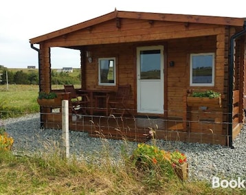 Koko talo/asunto Harlosh Log Cabin (Dunvegan, Iso-Britannia)
