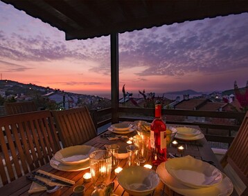 Hotel Villa en Bodrum con vistas preciosas al atardecer (Milas, Turquía)