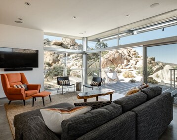 Casa/apartamento entero Publicado habitar casa cerca de Parque Nacional Joshua Tree moderna: Roca llegar a la casa (Yucca Valley, EE. UU.)