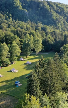 Hotelli ECO River Camp Globoko (Radovljica, Slovenia)