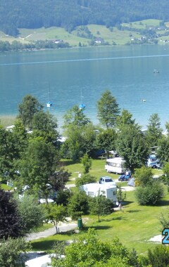 Hele huset/lejligheden Ferienwohnung Mit Seeblick, Nur 150 M Vom Wunderschönen Wolfgangsee Entfernt (Strobl, Østrig)