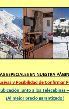 Hotelli Todosierranevada Zona Baja - Montblanc Vistas A La Montana - Junto A Los Telecabinas (Monachil, Espanja)