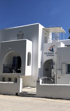 Hotel Malamas Apartments (Livadia - Paros, Grækenland)