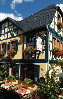 Weinhotel "Zum grünen Kranz" (Rüdesheim am Rhein, Tyskland)