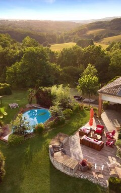 Koko talo/asunto Ylelliset Villa Panoramic, lämmitetty uima-allas, kylpylä, park, erittäin hiljainen 4 (Castelnau-de-Montmiral, Ranska)