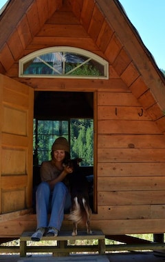 Hele huset/lejligheden A-Frame, Off-Grid, Rustic Cabin (Gasquet, USA)