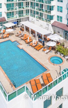 Overlooking The Ocean, Hotel Aria Private Unit, Free Park, Wi-fi, Design (Miami, USA)