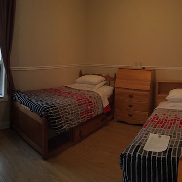Basic Double or Twin Room, 2 Twin Beds, Shared Bathroom