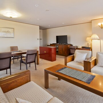 Royal Suite with a Private Hot Spring Bath, Non Smoking [150 sqm][Top Floor][Club Floor]