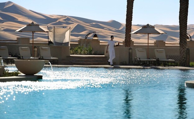 Piscine exterieure - Hotel Qasr Al Sarab Desert Resort - Emirats Arabes Unis