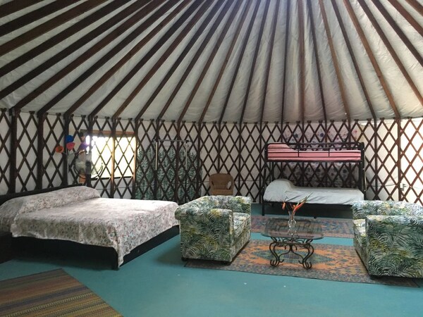 Our New Grand Yucca Yurt
