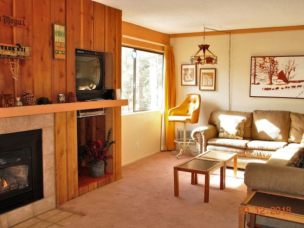 Mammoth Ski & Racquet Club #35, Pet Friendly Unit Facing The Forest And Mountains