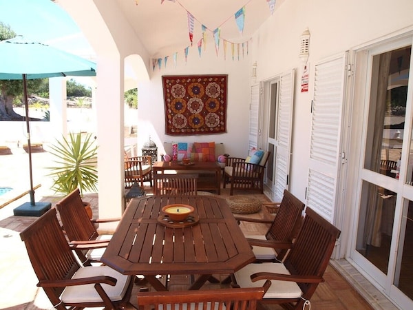 Villa with private pool situated in a peaceful location with nice garden