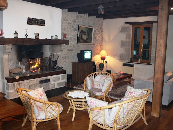 Old Farm Limousin Renovated Stone And Beams Oak