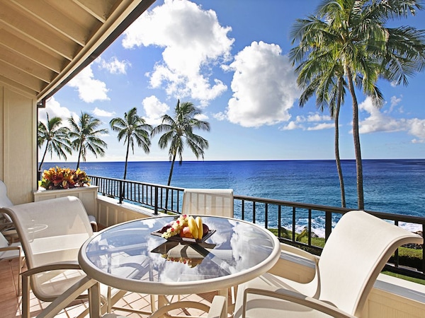 Whalers Cove #132: Kauai Resort Oceanfront Luxury!