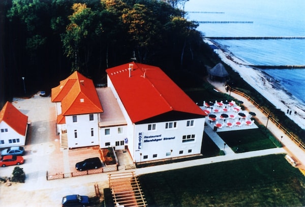 Hotel Nienhaeger Strand Blick auf's Meer
