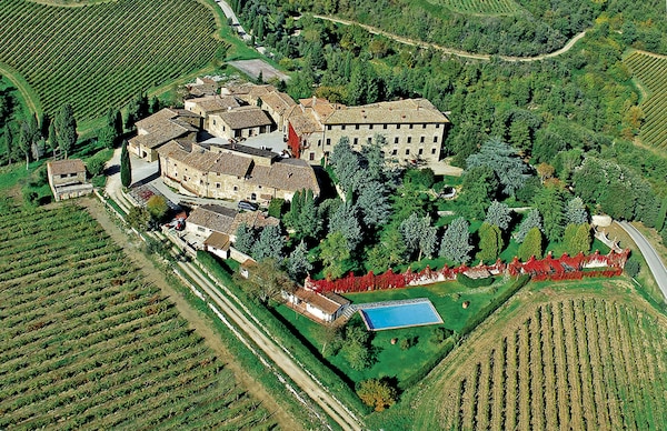 In the heart of the Chianti hills
