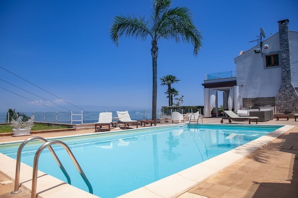 Villa Zagara Garden Spectacular Sea View In Taormina