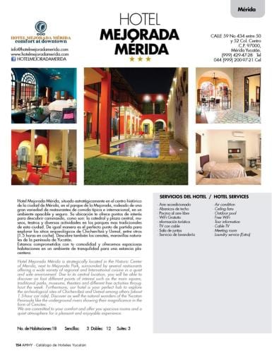 Hotel Mejorada Merida