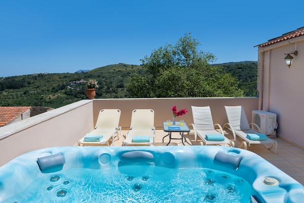 Olga'S Filoxenia - Villa Aladanos-Private Pool And Heated Jacuzzi