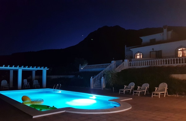 Charming Villa With Private Pool, Isolated Among Almond Trees, Beautiful Views