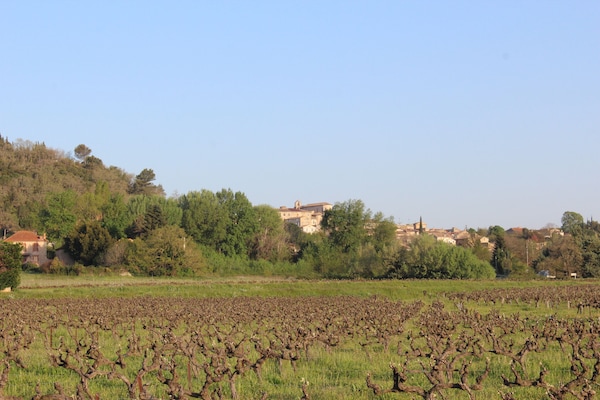 Big Charming Family House In The Heart Of Vineyards And Close To The Ardèche