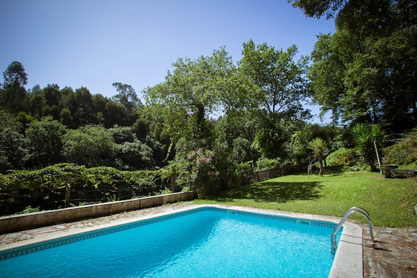 Amazing Country Home, On Douros Riverside, Near Porto, W / Pool,